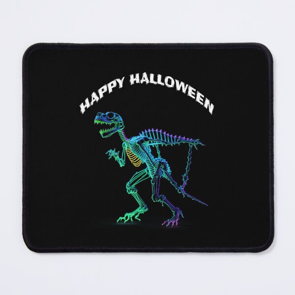 Item preview, A Colorful Holographic Dinosaur Skeleton in halloween designed and sold by halazidan.