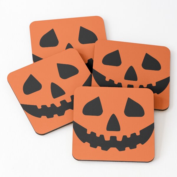 Item preview, Jack-o'-lantern Face Happy Rounded designed and sold by Darkemeralds.
