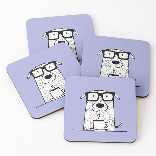 Item preview, Dog and a brew doodle designed and sold by PickledjoArt.