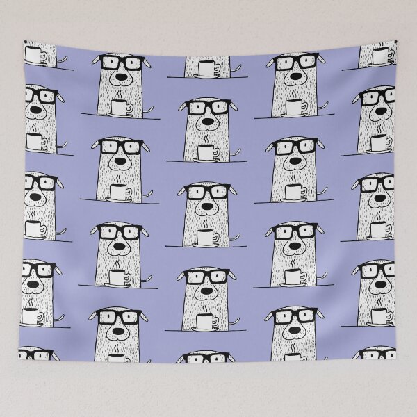 Item preview, Dog and a brew doodle designed and sold by PickledjoArt.