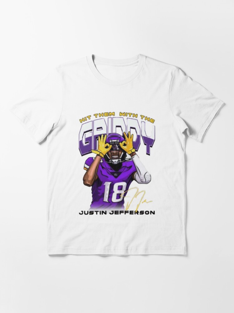 Justin Jefferson Vector Graphic T-Shirt