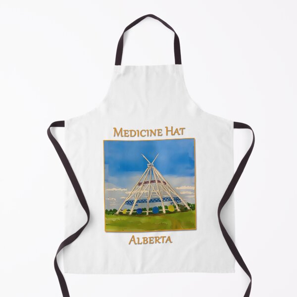 Item preview, SaamisTeePee Landmark in Medicine Hat Alberta Canada - WelshDesigns designed and sold by welshdesigns.
