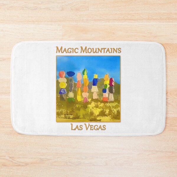 Item preview, Seven Magic Mountains outside Las Vegas Nevada - WelshDesigns designed and sold by welshdesigns.