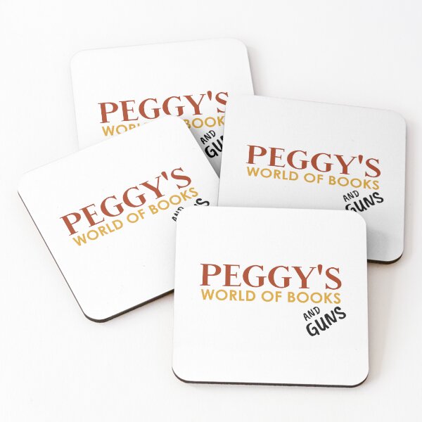Item preview, Peggy's World of Books (and Guns) designed and sold by erikteutsch.