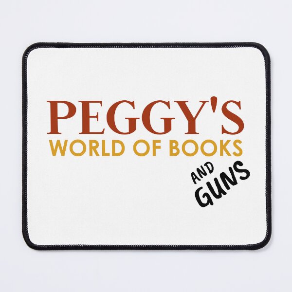 Item preview, Peggy's World of Books (and Guns) designed and sold by erikteutsch.
