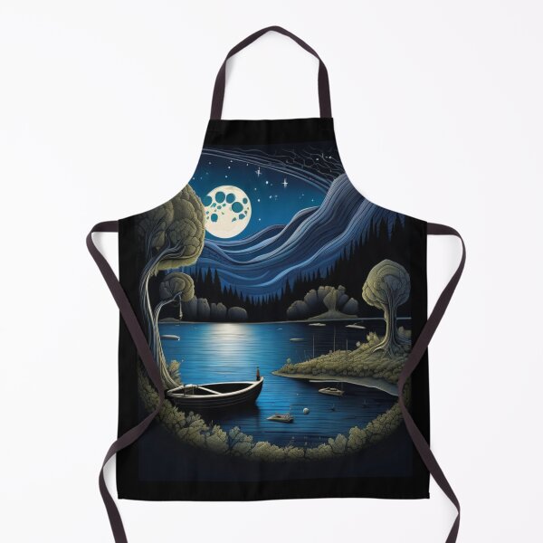 Item preview, halloween blue moon designed and sold by EuropeanPrints.