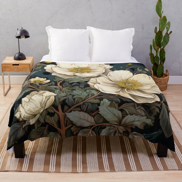 Item preview, Rare Victorian Moon Flower Bloom Victorian Inspired Art  designed and sold by CDC40.