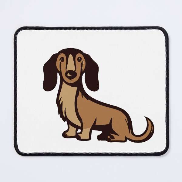 Item preview, Long haired Dachshund logo T Shirt designed and sold by Leivenaar.