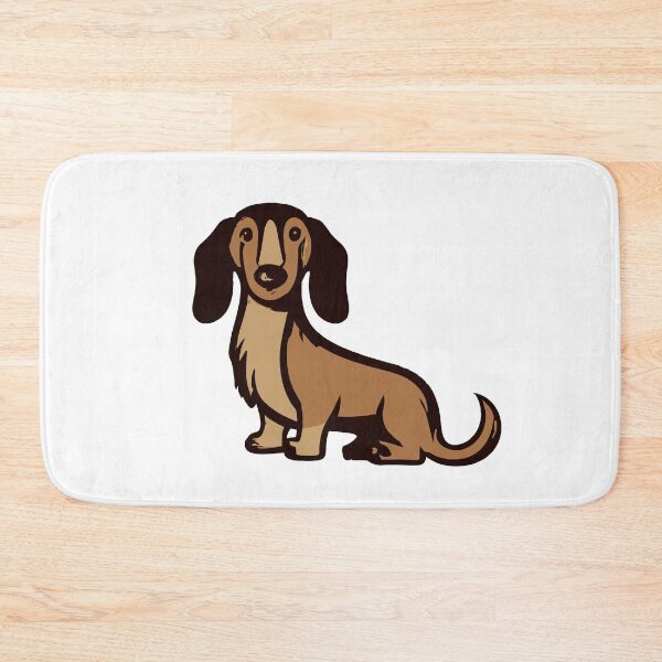 Item preview, Long haired Dachshund logo T Shirt designed and sold by Leivenaar.