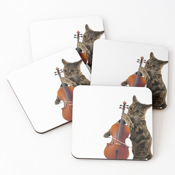 Item preview, Cello Kitten designed and sold by tsarada.