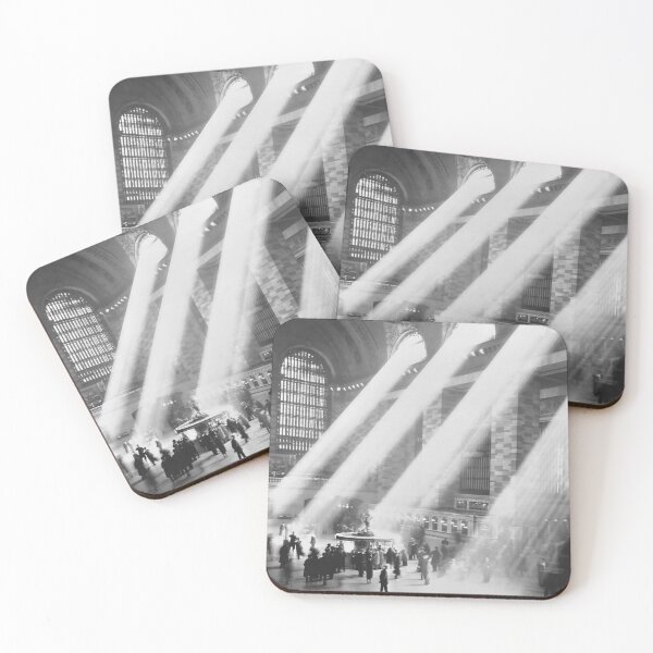 Item preview, Grand Central Station, Black and White Vintage Photo designed and sold by modernretro.