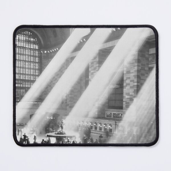 Item preview, Grand Central Station, Black and White Vintage Photo designed and sold by modernretro.