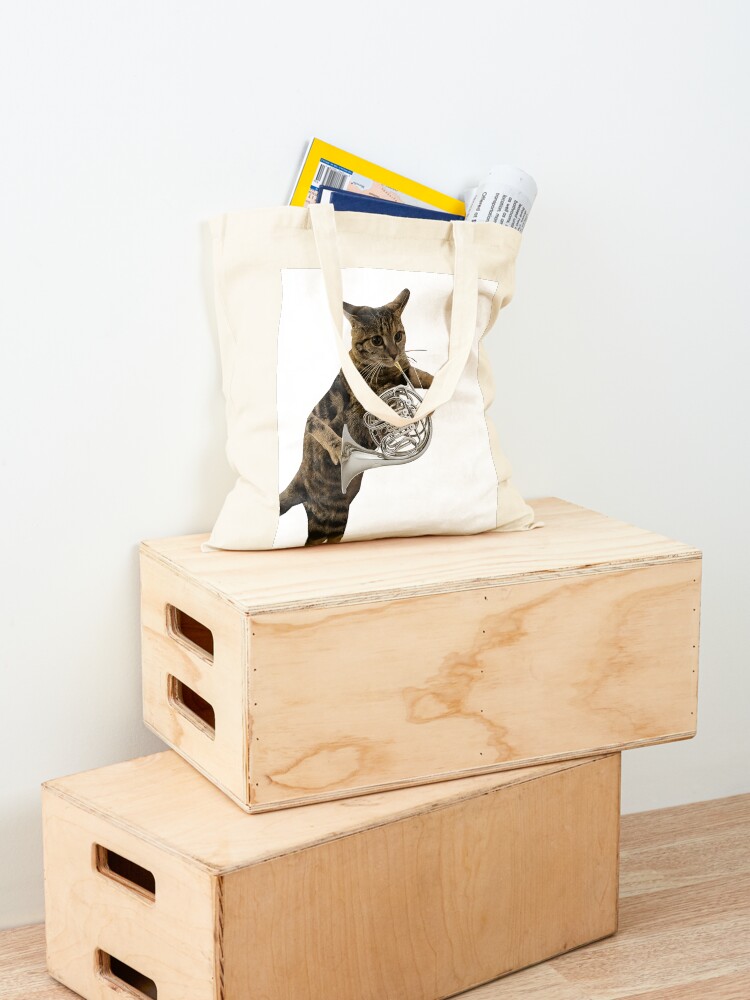 Thumbnail 4 von 5, Stofftasche, Waldhornkätzchen designt und verkauft von tsarada.
