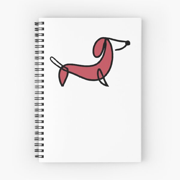 Item preview, line art dachshund logo - T shirt designed and sold by Leivenaar.
