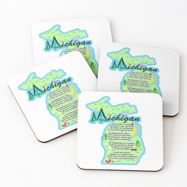 Item preview, Made in Michigan -Michigan Mitten Poem designed and sold by JoyfulDaisy.