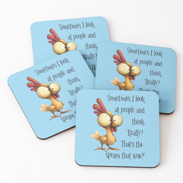 Item preview, Sometimes I look at people and think, "Really? That's the sperm that won?" designed and sold by Lisita62.