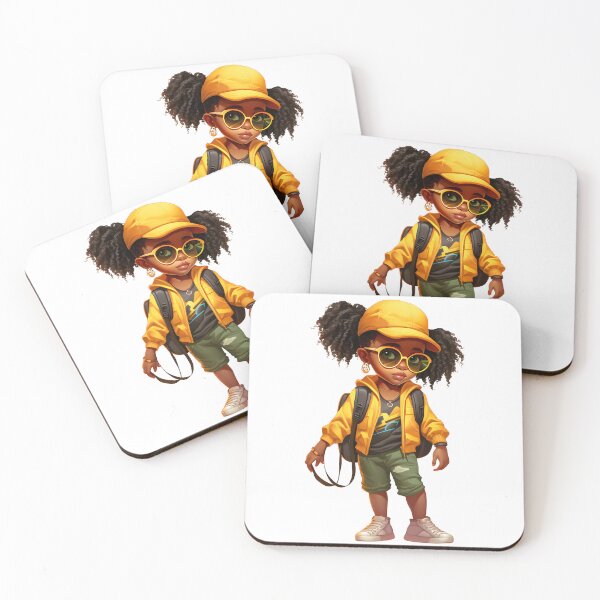 Item preview, Brown skin girl with cute hair  designed and sold by WHDProduction45.