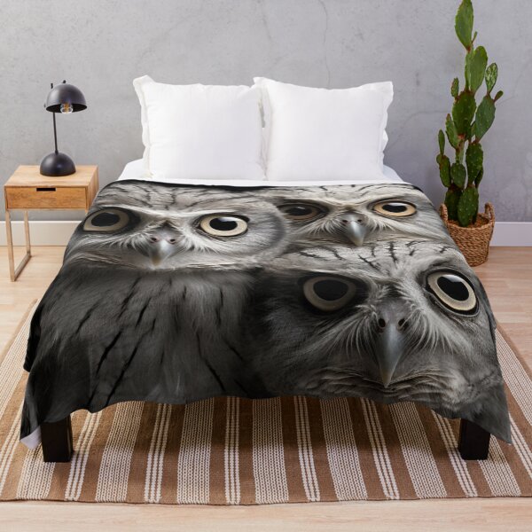 Item preview, 3 curious owls staring designed and sold by bigmoments.