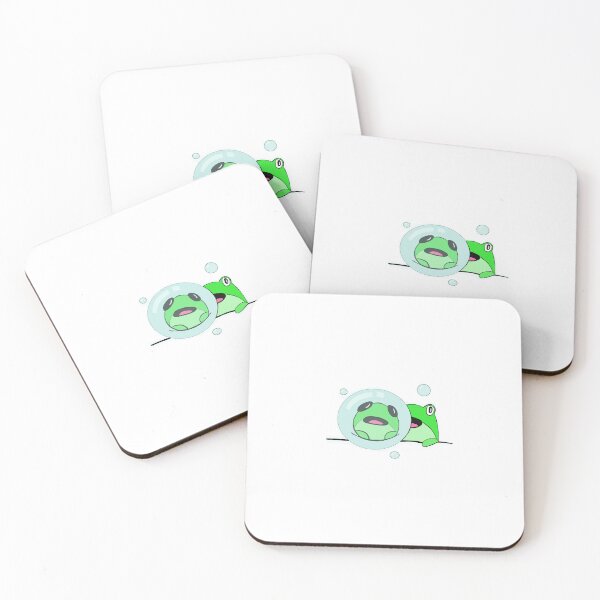 Item preview, Green frog in bubble designed and sold by underdsky.