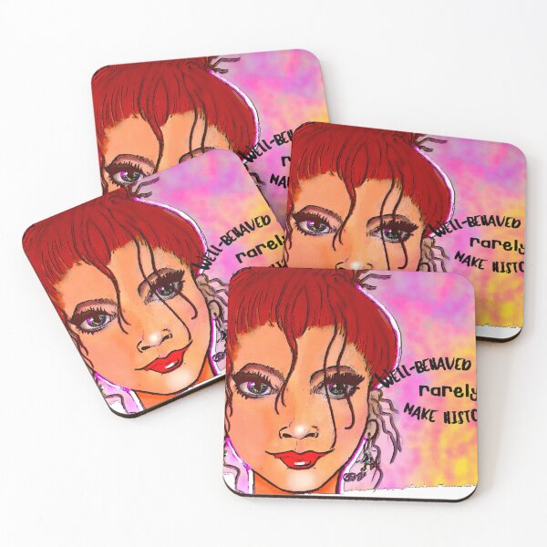 Item preview, Well-Behaved Women Rarely Make History designed and sold by gleefulme.