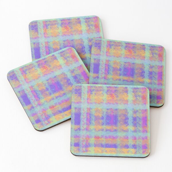 Item preview, Materials Green Pink Yellow Digital Abstract Pattern Design designed and sold by AMSonArt.