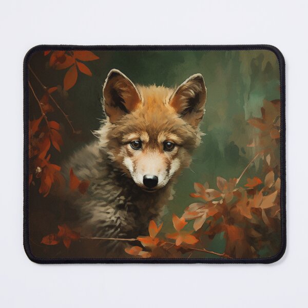 Item preview, Cub wolf in the wild designed and sold by ScarsAndShadows.