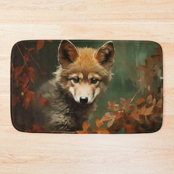 Item preview, Cub wolf in the wild designed and sold by ScarsAndShadows.