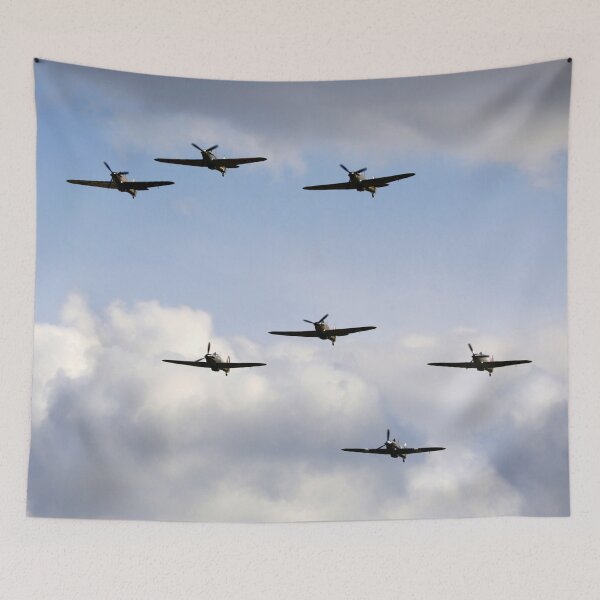 Item preview, Seven Hawker Hurricanes in formation designed and sold by MartinPhotos.