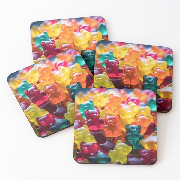 Item preview, Colorful gummy bears pattern designed and sold by bigmoments.