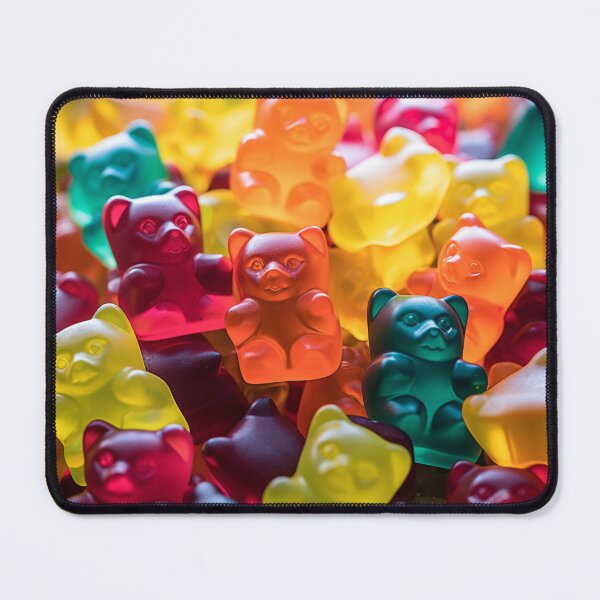 Item preview, Colorful gummy bears pattern designed and sold by bigmoments.
