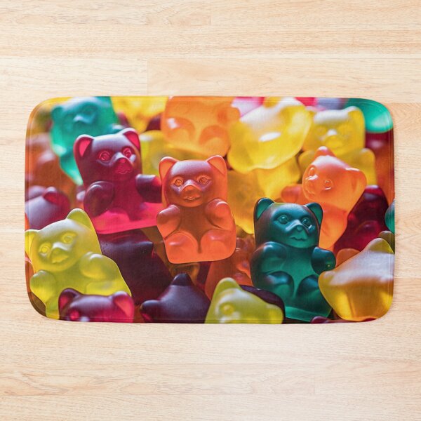Item preview, Colorful gummy bears pattern designed and sold by bigmoments.
