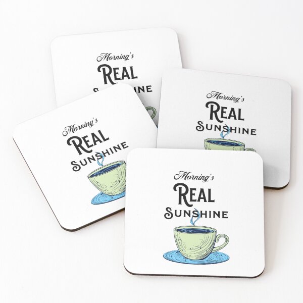 Item preview, Morning's Real Sunshine Coffee designed and sold by ARTCLAYSTO.