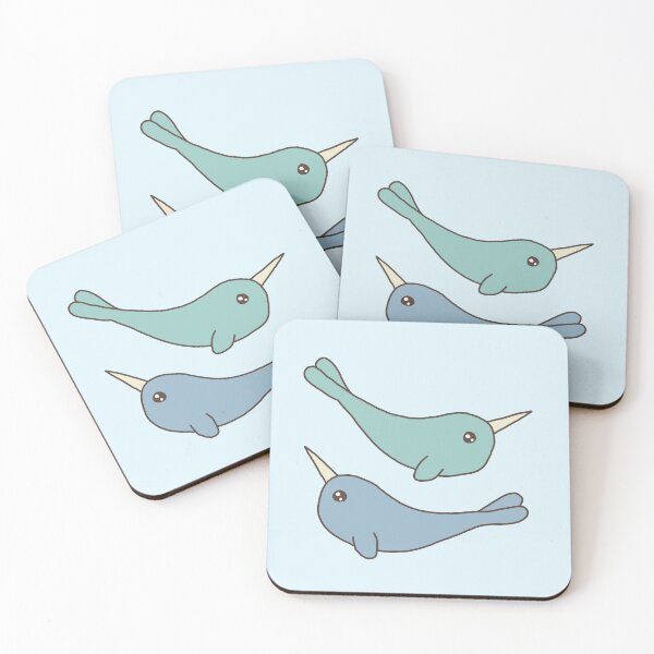 Item preview, Two Cute Narwhals Stack designed and sold by Piper-Celeste.
