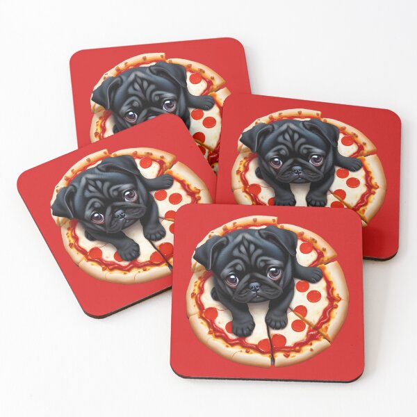 Item preview, Pepperoni y pug designed and sold by RailtonArt.