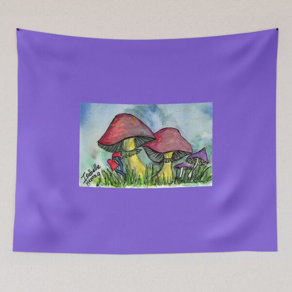 Item preview, Summer Mushrooms 1 designed and sold by Isabelle Herring.