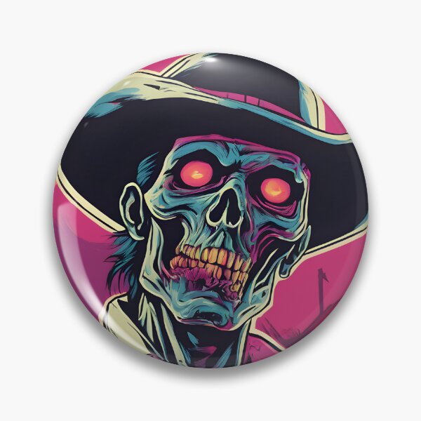 Artikelvorschau, Gruseliger Zombie-Cowboy! entworfen und verkauft von RandomJunction.