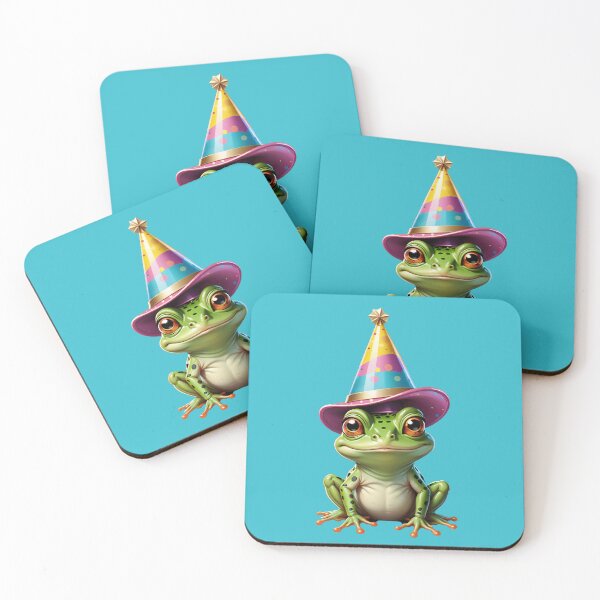 Item preview, Party Hat Frog designed and sold by Gilby-Designs.