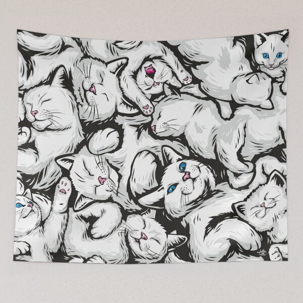 Item preview, Cats designed and sold by jamieleeart.