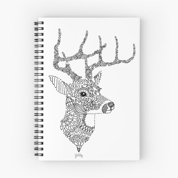 Item preview, Patterned Deer Head designed and sold by LegendOfZeldy.