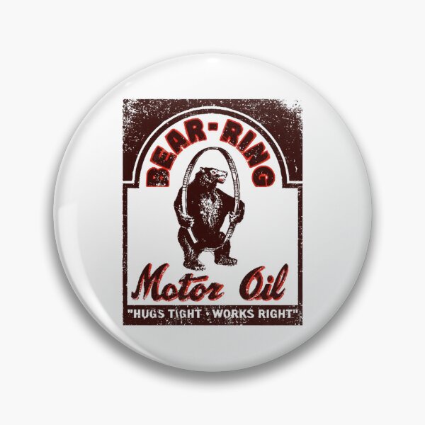 Item preview, Vintage Bear-Ring Motor Oil designed and sold by RiggsStyle.