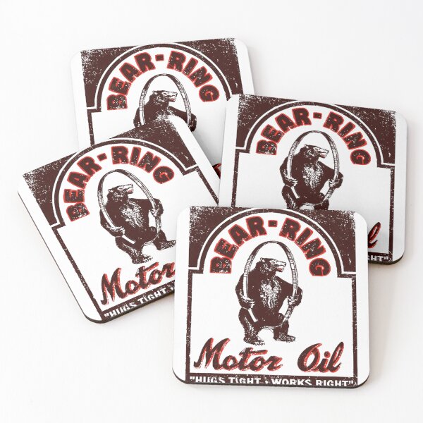 Item preview, Vintage Bear-Ring Motor Oil designed and sold by RiggsStyle.