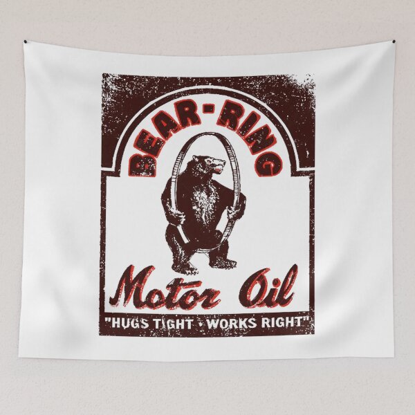 Item preview, Vintage Bear-Ring Motor Oil designed and sold by RiggsStyle.