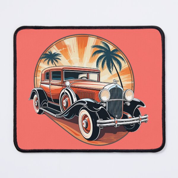 Item preview, Tropical Cruise: Vintage Red Car designed and sold by Christfield.