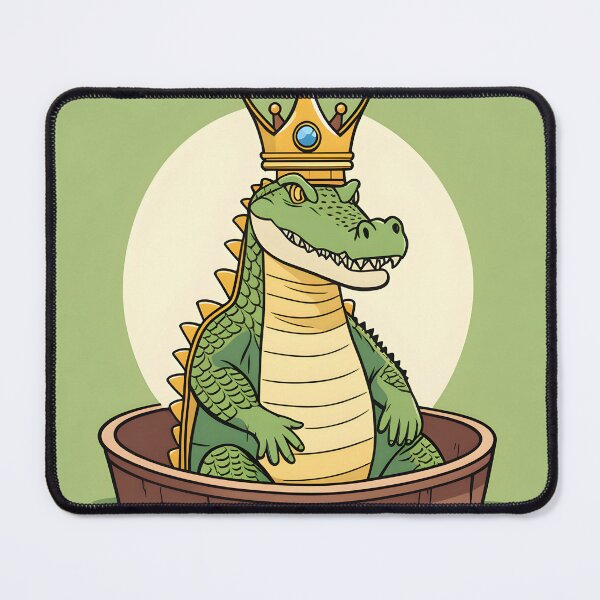 Item preview, King Crocodile designed and sold by CraftyUniverse.