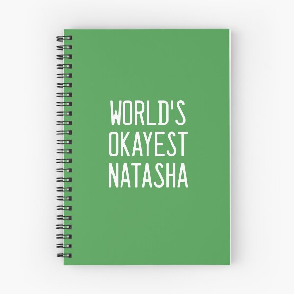 Item preview, World's Okayest Natasha designed and sold by TimespunThreads.