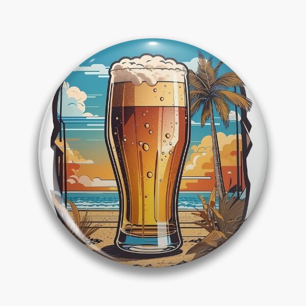 Item preview, Beer on a sandy beach designed and sold by Laufer15.