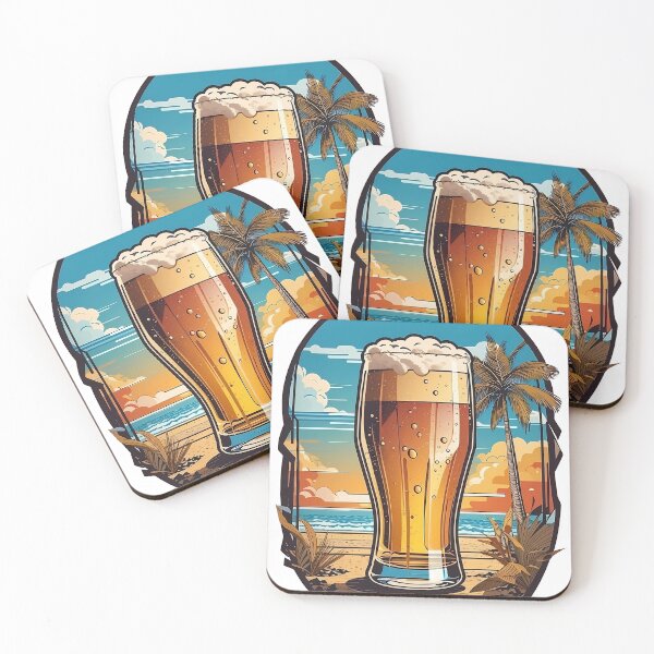 Item preview, Beer on a sandy beach designed and sold by Laufer15.
