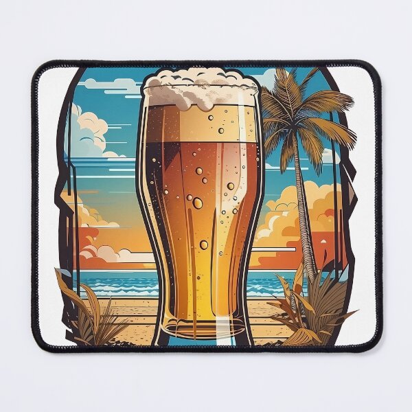 Item preview, Beer on a sandy beach designed and sold by Laufer15.