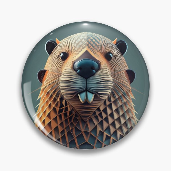 Item preview, Portrait of a beaver  designed and sold by Andrewmedia.