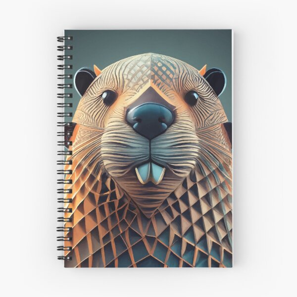 Item preview, Portrait of a beaver  designed and sold by Andrewmedia.
